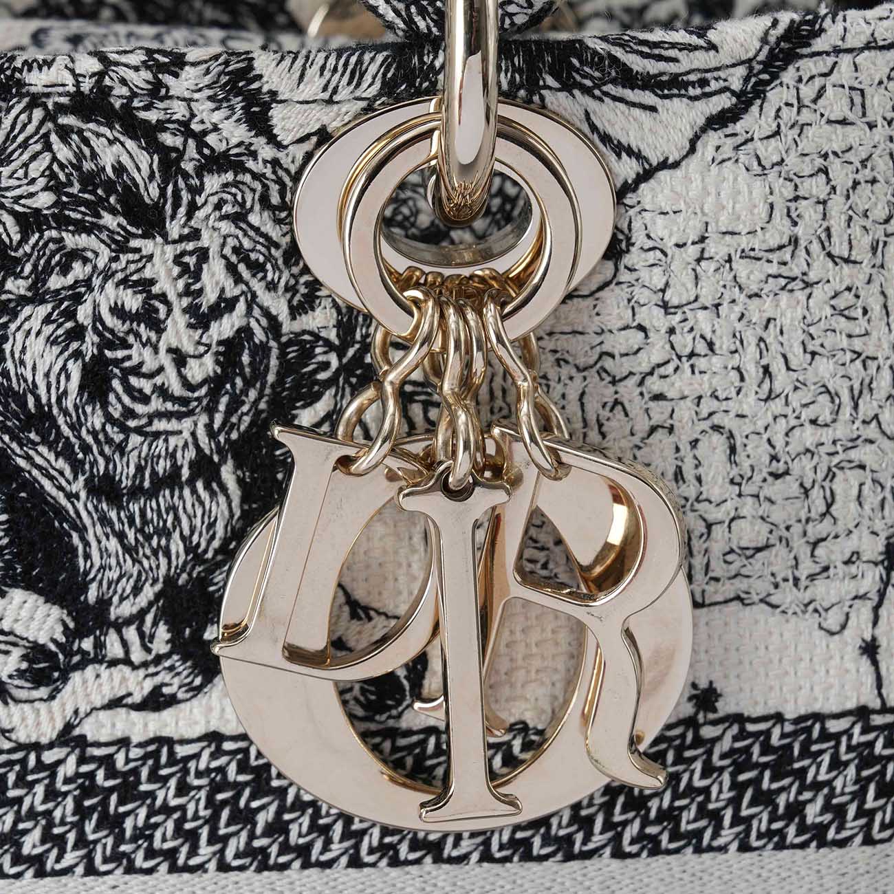 CHRISTIAN DIOR(USED)크리스찬디올 레이디 D Lite 미디엄 백